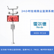 24小时在线扬尘监测系统，可监测PM2.5含量