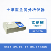 土壤重金属分析仪器，为作物生长提供助力