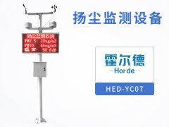 扬尘监测设备，可实现24小时在线监测